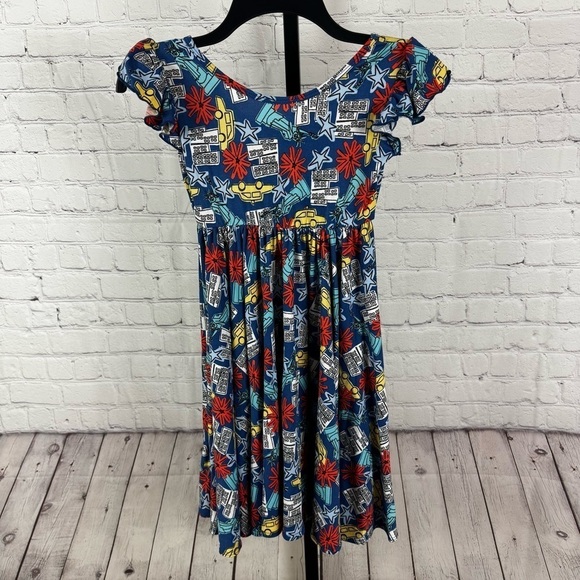 Dot Dot Smile Other - Dot Dot Smile New York Print Empire Dress Size 7